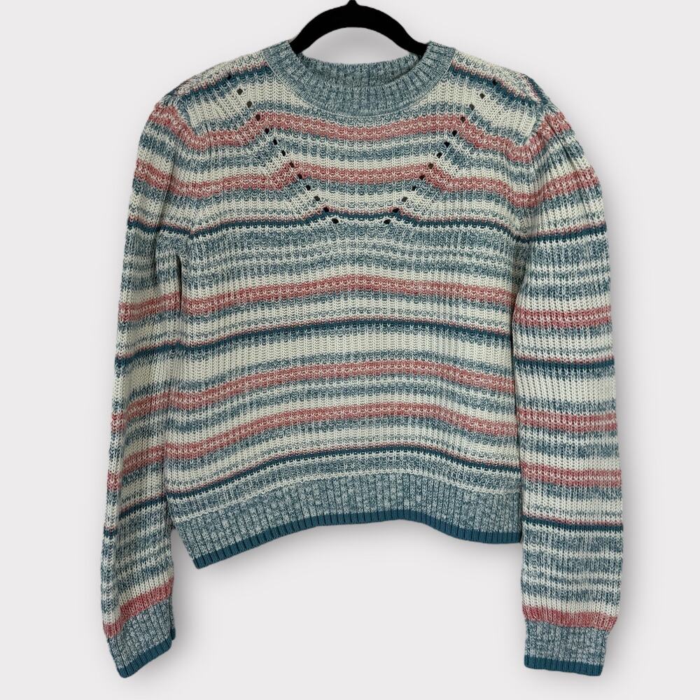 Esprit New York striped sweater 100% cotton size small